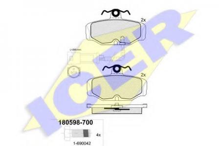 180598-700 (20981) FORD SCORPIO -92 180598700