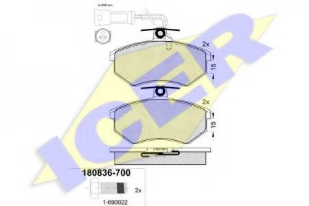   AUDI 80/10 180836-700