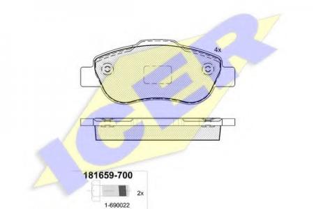 -  FIAT PANDA/500 1.2/1.3D 03-  181659700