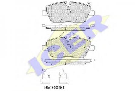  .. BMW I3 13- 181662200