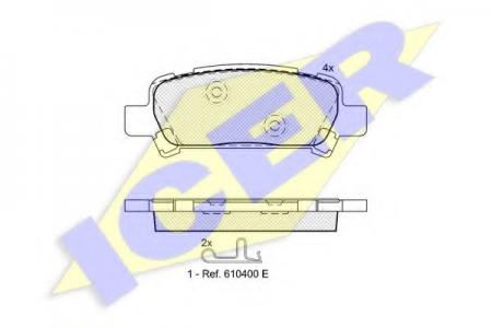 -  SUB IMPREZA/LEGACY/FORESTER/OUTBACK 00-  181736 Icer