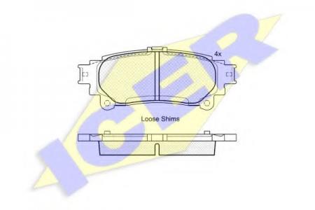 181983 (24918) TOYOTA SIENNA 3.3 11- R 181983