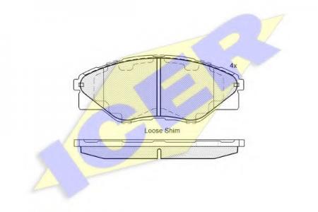 182066 (25246) TOYOTA HILUX III 2.5 D-4D 2006- 182066