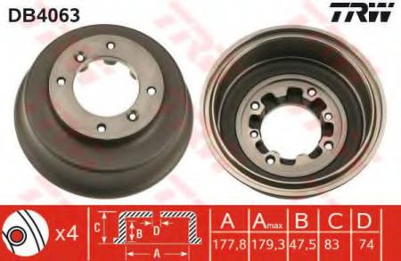 BREMSTROMMEL DB4063