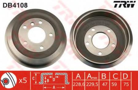   BMW: 3 316 I/318 I/318 TDS 90-98, 3 COMPACT 316 G/316 I/318 TDS 94-00, 3 316 I 92-99 DB4108