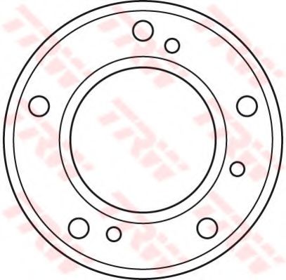 BREMSTROMMEL DB4198 TRW