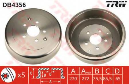 BREMSTROMMEL DB4356