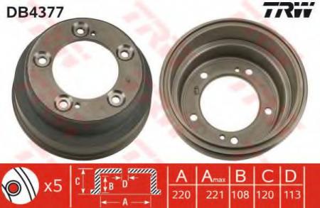 BREMSTROMMEL DB4377