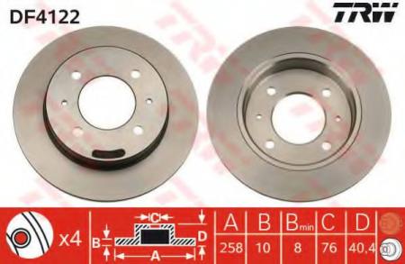    HY: COUPE 96-02, ELANTRA 00-, ELANTRA  00-, LANTRA II 95-00, LANTRA II WAGON 96-,  MERCEDES-BENZ: E-CLASS  93-96 DF4122