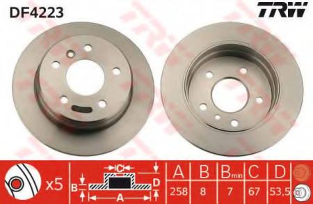    MERCEDES-BENZ: A-CLASS 97-04, VANEO 02- DF4223