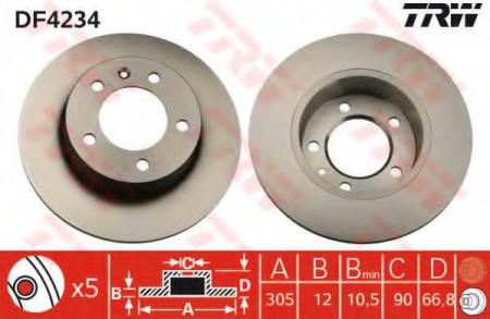    NISSAN: INTERSTAR C   03-, INTERSTAR  02-, INTERSTAR  02-,  OPEL: MOVANO COMBI 00-, MOVANO C   DF4234