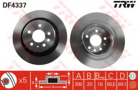   SAAB 9-5 2.3T/3.0I/3.0DTI 98 DF4337