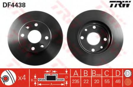    KIA: RIO 00-05, RIO  00-05 DF4438