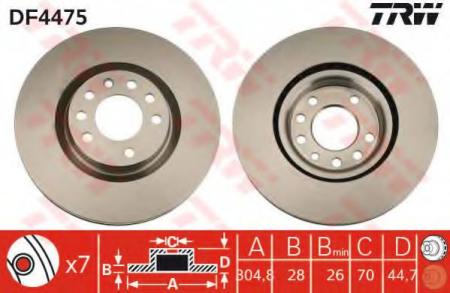 BREMSSCHEIBE DF4475