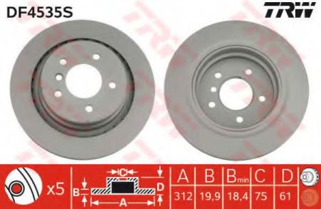   BMW M3 E36 3.0-3.2 92-03   DF4535S