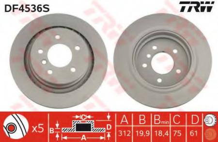   BMW M3 E36 3.0-3.2 92-03   DF4536S