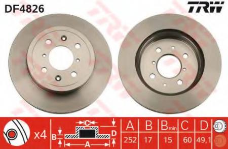   SUZUKI IGNIS II, WAGON R+ (EM), WAGON R+ (MM) DF4826