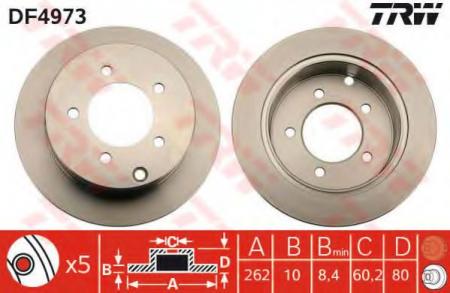    MITSUBISHI: LANCER SPORTBACK  08 -, LANCER   03 -, LANCER   08 - DF4973