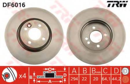    MINI: MINI (R50, R53) 01-, MINI  (R52) 04- DF6016