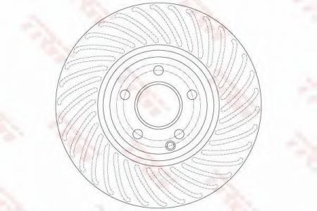   MERCEDES W204 07-/W212 09-  D=322. DF6195S