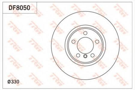   BMW 3 F30 11-  .D=330. DF8050 TRW