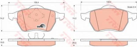     FORD: GALAXY 95-,  SEAT: ALHAMBRA 96-,  VW: SHARAN 95- GDB1204