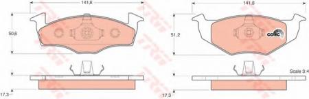     SEAT: AROSA 97-04, IBIZA IV 06-,  SKODA: FABIA 99-, FABIA COMBI 00-, FABIA PRAKTIK 03-, FABIA  99-,  VW: FOX 05-, LUPO 98-05, POLO 94 GDB1274