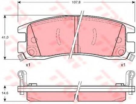     BUICK: GL8  00-, REGAL 93-97,  CADILLAC: ELDORADO  91-, SEVILLE 97-,  OPEL: SINTRA 96-99 GDB1309