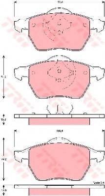   VOLVO C70/S70/V70 2.0-2.5 96-00  GDB1429