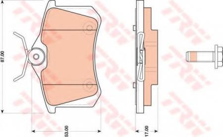    CITRO?N: C3 09 -, C3 PICASSO 09 -, DS3  10 - PEUGEOT: 207  06 -, 207 CC  07 -, 207 SW  07 -, 207  07 - GDB1813