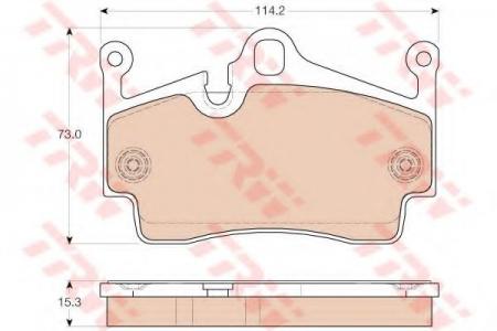   PORSHE BOXSTER 04-/CAYMAN 06-  GDB1961