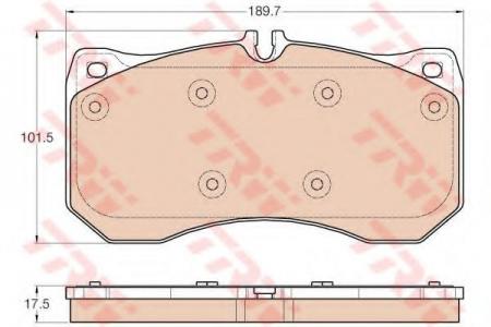   AUDI A6/A7/A8 10-  GDB1996 TRW