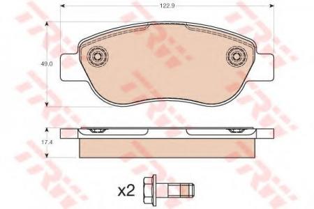   . FIAT PALIO 09 / 01-01 / 12 . .BOSCH GDB2008