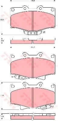   . TOYOTA 4RUNNER 2.4I / 3.0I / 2.4TD / 3.0TD 92-96 GDB3383