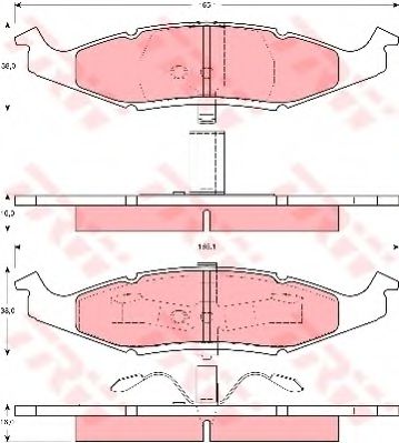   . CHRYSLER NEON 1.8I/2.0 94-99  ABS GDB4006