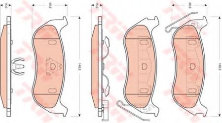   JEEP CHEROKEE 01-07/WRANGLER 02-  GDB4139