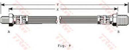 BREMSSCHLAUCH PHC127