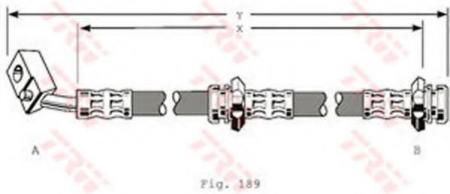 BREMSSCHLAUCH PHD133 TRW