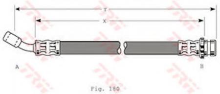 BREMSSCHLAUCH PHD200 TRW