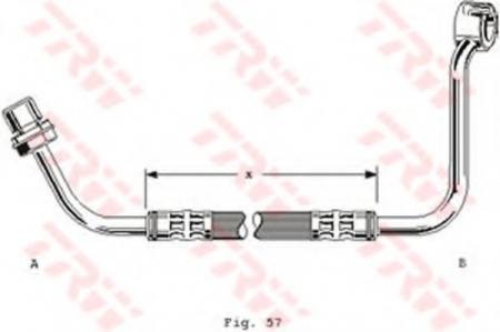 BREMSSCHLAUCH PHD230 TRW