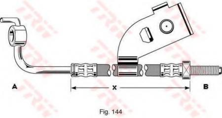 BREMSSCHLAUCH PHD341 TRW