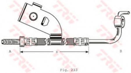 BREMSSCHLAUCH PHD342 TRW