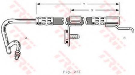 BREMSSCHLAUCH PHD362 TRW