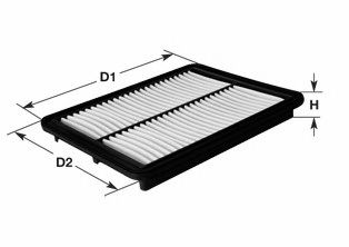   Mitsubishi Pajero II 91>00 Sport 00> MA1138 Clean filters