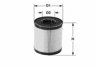   VOLVO: S60 00-, S80 98-06, S80 II 06-, V70 II  00-, V70 III  07-, V70 XC 00-, XC 90 02-, XC70 CROSS COUNTRY 00- MG1613 Clean filters