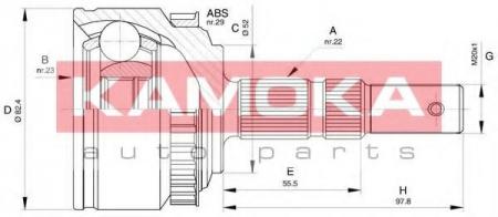  KAMOKA 6029