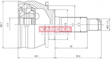  KAMOKA 6384 KAMOKA