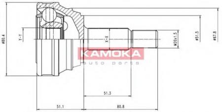  KAMOKA 6614