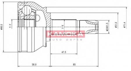  KAMOKA 7036