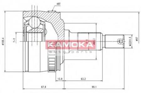  KAMOKA 7046